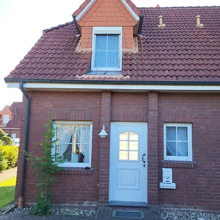 Haus Dornumersiel Hunde Wilkommen بيت للعطل *